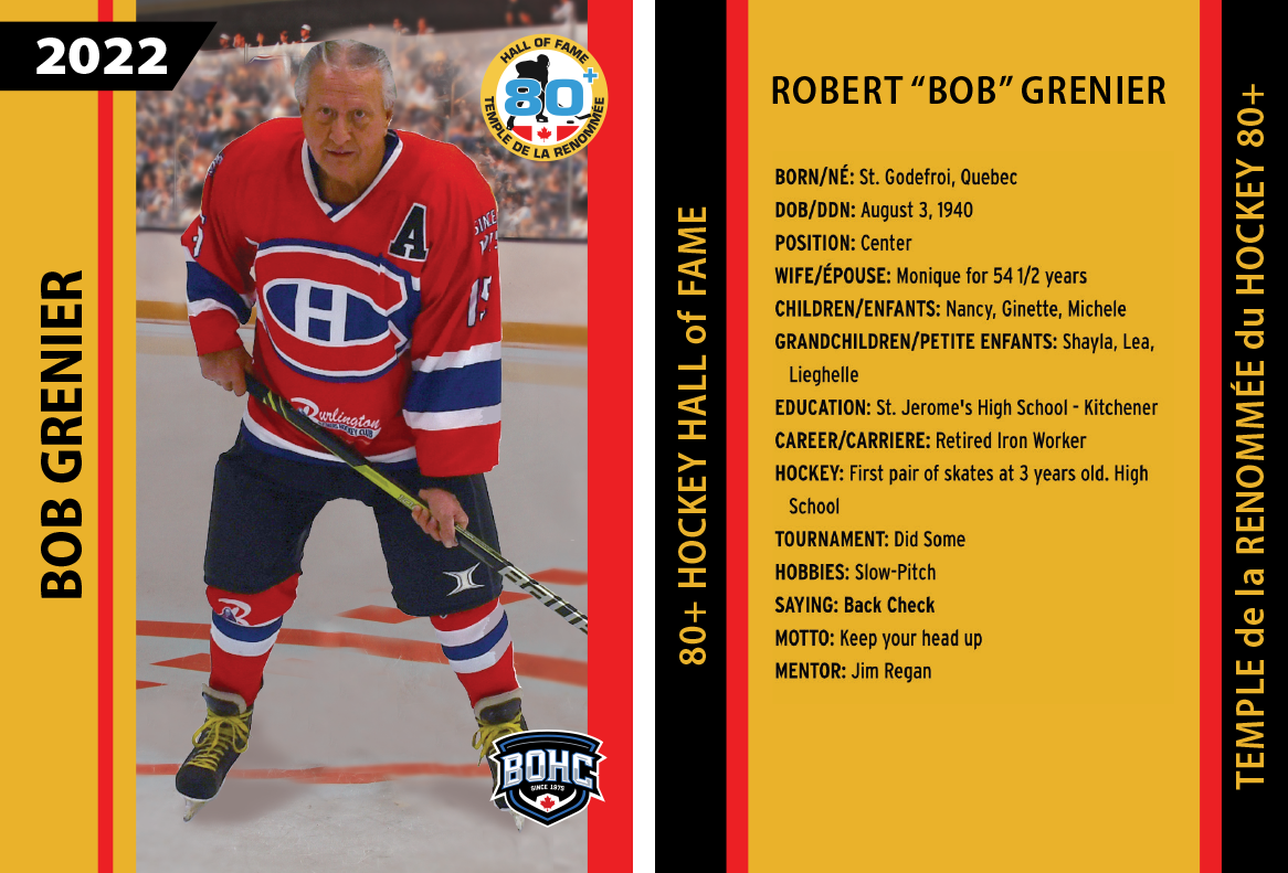 2022 – Bobby Grenier