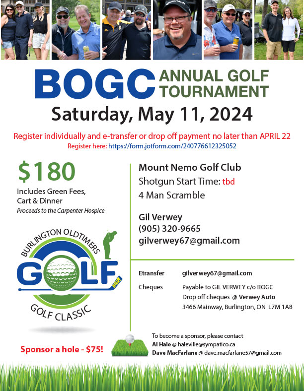 Join us for Golf